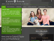 Tablet Screenshot of catonandtaylor.com